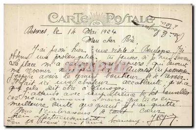 Boulogne-sur-Mer - La Digue e il Casinò — n° 61 — Verso