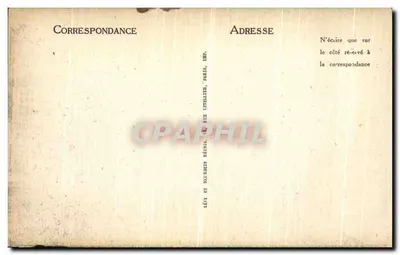Boulogne-sur-Mer — A Digue Sainte-Brève e os Jardins — LL, n°444 — Verso