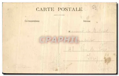Boulogne-sur-Mer — Boulevard Ste-Beuve — Grosse Mer — Editor Sietenard — Verso