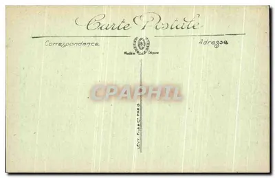 Boulogne-sur-Mer — Wejście do Zamku — wydawca L.L. nr 265 — Rewers