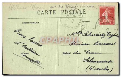 Boulogne-sur-Mer — A Dique Carnot — Stevenard, editor Boulogne-sur-Mer — Verso