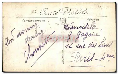 Boulogne-sur-Mer — Grosse Mer — LL. — n°174 — Verso