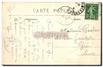 Boulogne-sur-Mer — A Dique Carnot — S. Evenard, editor Boulogne-sur-Mer — Verso
