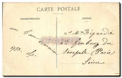 Boulogne-sur-Mer — Il Calvario sulle Scogliere — B.M., edito da - 102 — Verso