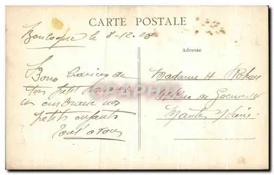 Beaune-sur-Mer — El Casino y el Muelle Loubet — E.D. 49 — Reverso
