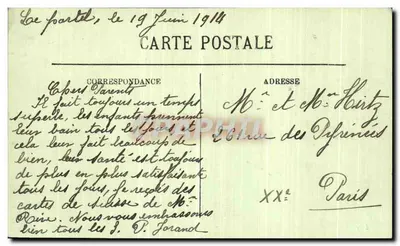 Boulogne-sur-Mer — Efeito do Mar — LL. — Verso