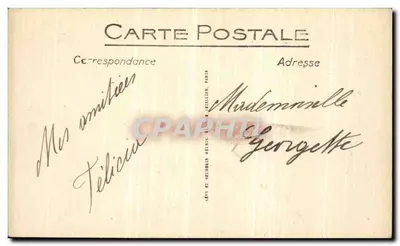 Le Touquet-Paris-Plage — O Pequeno Castelo — LL, n° 219 — Verso