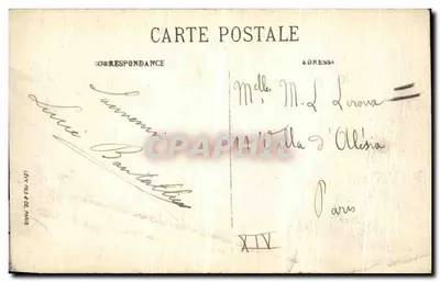 Le Touquet-Paris-Plage — Em Floresta — LL. — Verso