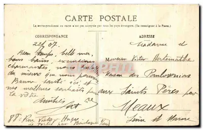 Le Portel - Il Forte dell'Heurt — L. D., B., 437 — editore Le Portel — Verso