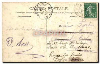 Le Portel — Farb i Wyspa Alprech — S.N., wyd. Le Portel — Rewers