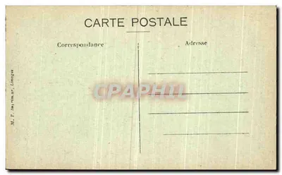 AIRE-sur-la-LYS — Rue e Torre São Pedro — A. Lequien, imp. — Verso