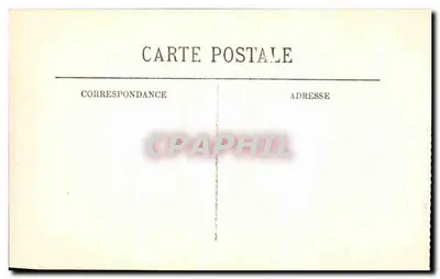 Inundações de Paris (Janeiro 1910) — Construção de uma passarela — LL. — Verso