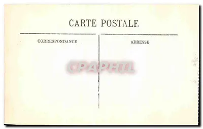 Inundações de Paris (Janeiro 1910) — Rue Saint-Charles — LL. — N° 130 — Verso