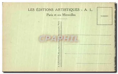 Paris - Notre-Dame - A Grande Nave e o Coro - A.L. — Verso