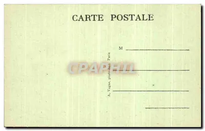 Paris - Igreja de São Eustáquio, Túmulo de Colbert — desenhos por Lebrun, estátuas de Coysevox e Tuby, n°1336 — Verso