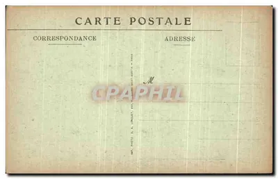 Basílica do Sagrado Coração de Montmartre — Arcos e gárgula de uma capela absidal — V.N. N° 5 — Verso