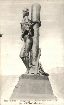 Paris — O Monumento do Cavaleiro da Barre — LL. n° 1220