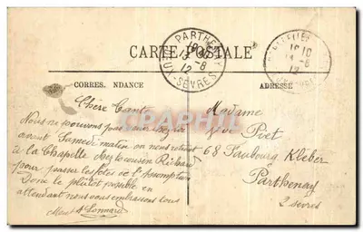 Überschwemmungen in Paris (Januar 1910) — Ankunft der Matrosen — LL. — Rückseite