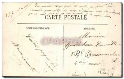 Inundações de Paris — Rue du Faubourg Saint-Antoine — LL — Verso
