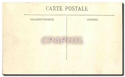 Inundações de Paris (Janeiro 1910) — Entrada da Gare des Invalides — LL. — N° 85 — Verso