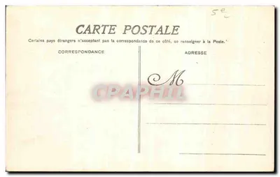 Paris - Überschwemmungen 1910 — Die Seine am Pont d'Austerlitz, Die Brücke des Ménil — Rückseite