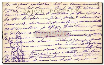 Paris — Inundações de Janeiro de 1910 — Rue St-Dominique — E. M. — Verso