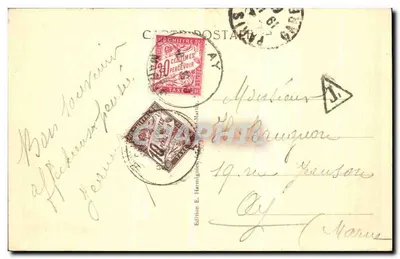 Parigi — La chiesa di Notre-Dame — Harmignies, n°117 — Verso