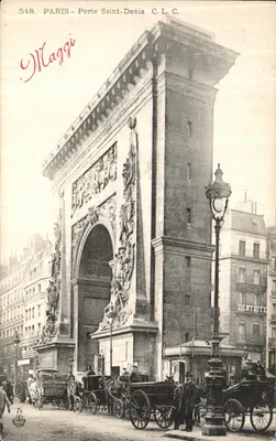 Paris - Porte Saint-Denis — C.L.C. — éditeur Maggi, n° 548