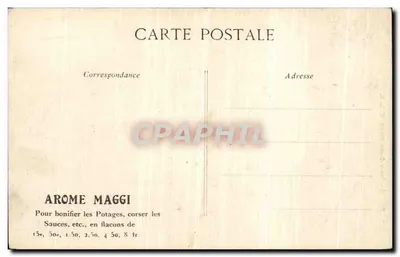 Paris - Porte Saint-Denis — C.L.C. — éditeur Maggi, n° 548 — Verso