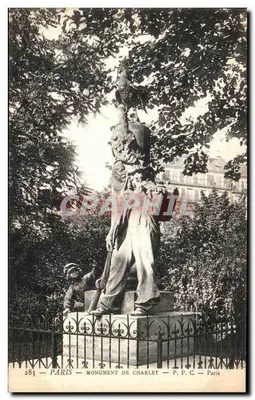Monumento de Charlet — Paris — P.P.C. — Paris