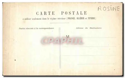 Tribunal de Commerce et la Conciergerie — Paris — éditeur POIBET, n°27 — Verso