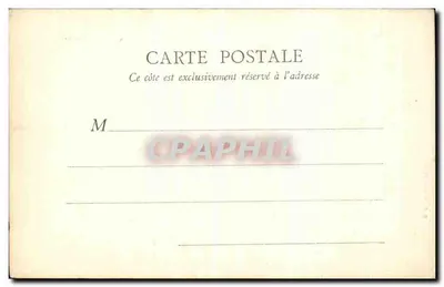 Hôtel de Ville - Salle du Conseil — Paris — B. F., Paris, n° 91 — Verso