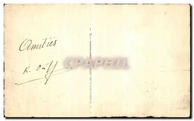 Velho Paris — O antigo Cirque Impérial, Boulevard du Temple, cerca de 1850 — ND. PHOT. — Verso