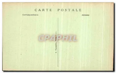 Paris — Exposição dos Artes Decorativas — Pavilhão de Nancy e da Região do Leste da França (por Pierre Le Bourgeois arquiteto com colaboração de Jean Bourgon) — Verso