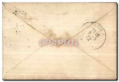 पेरिस - मैंडम डुबॉइस के लिए संग्रह - एच. लामार्श, 76 रू डी ला विक्टोरी, पेरिस — पीछे