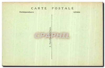 Paris — Ausstellung der dekorativen Künste — Blumengärten und leuchtende Säulen — A.P. — Rückseite