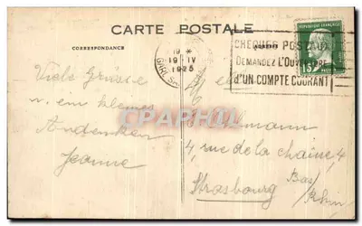 PARIS — Le Panthéon et la Statue de Jean-Jacques Rousseau — Éditeur non identifié, n° 4074 — Rewers
