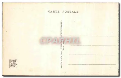 Pavilhão da Côte Française dos Somalis — Exposição Colonial Internacional Paris 1931 — Ch. Wulpfleff arq. D.G. — Verso