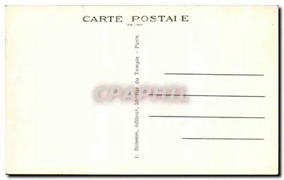 Scala del Passage Cottin - Vieux Montmartre — Parigi — J. H. — n° 070 — Verso