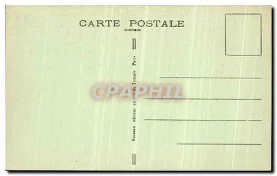 Paris - Vieux Montmartre - Rue du Mont-Cenis — Maison de Mimi Pinson — J. H. éditeur — Verso