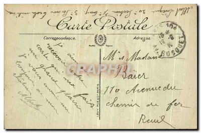 Paris — Szkoła Wojskowa — LL, nr 865 — Rewers
