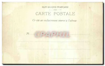Paryż — Wystawa Uniwersalna z 1900 — Kolonialna Wystawa w Trocadéro — Rewers