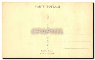 Alençon — detalhe do Portal da Igreja Notre-Dame (século XV) — construída sobre as ruínas de um antigo priorado beneditino — Verso