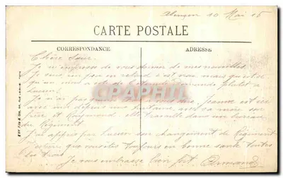 Alençon — Le Palais de Justice et le Château — Édition M. L. — Rewers