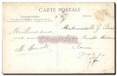 Alençon (Orne) — Promenades — Editor E.P.D. n° 14 — Verso