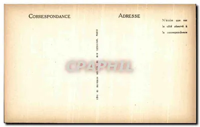 Alençon - A Assunção. Detalhe do Portal da Igreja - ND — Verso