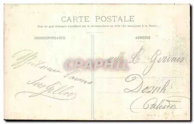 Alençon — Zamek Duków — wydawca: Magazyny Héloïse, Alençon, n°6 — Rewers