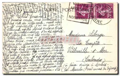 Argentan — Wieża Marguerite — Jedna z szesnastu wież zbudowanych w 1434 roku przez Henryka I, króla Anglii i księcia Normandii — Rewers