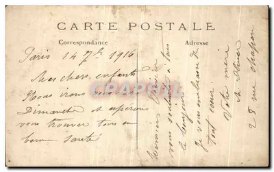 Arras po bombardowaniach i pożarach — Ruiny Hotełu Miasta i jego słynnego Dzwonnic — A. Richard, 84 Faubourg du Temple, Paryż — Rewers