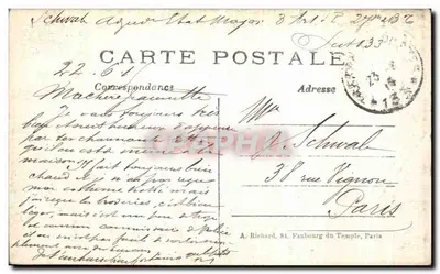 Arras — Ansicht von Arras nach dem Bombenangriff — Die Große Platz — A. R. — Rückseite